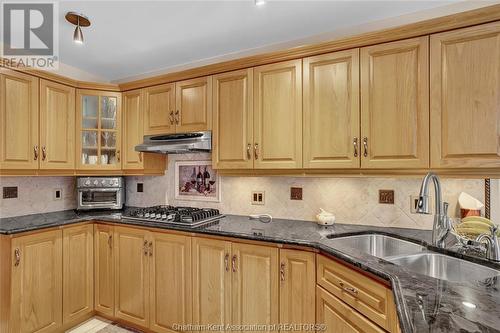 51 Braemar Boulevard, Chatham, ON - Indoor Photo Showing Kitchen With Double Sink