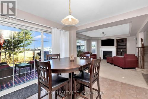 11 Bonavista Drive, Brampton, ON - Indoor Photo Showing Dining Room With Fireplace