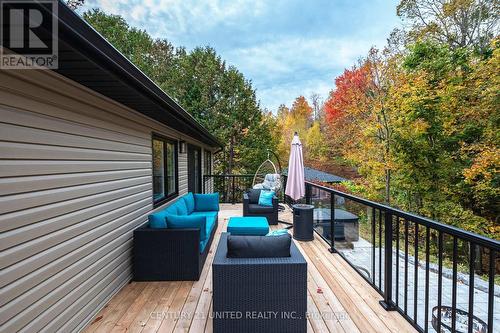 24 Cliffside Drive, Kawartha Lakes, ON - Outdoor With Deck Patio Veranda With Exterior