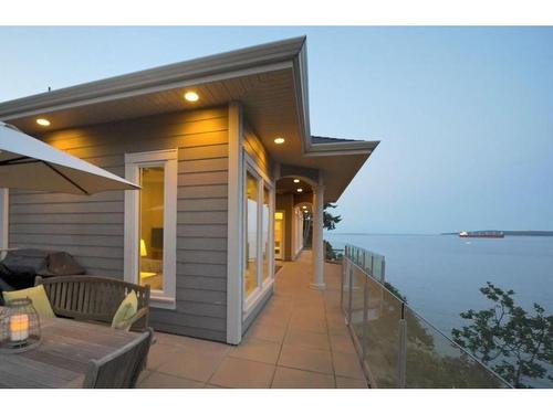 3340 Stephenson Point Rd, Nanaimo, BC - Outdoor With Body Of Water With Deck Patio Veranda With Exterior