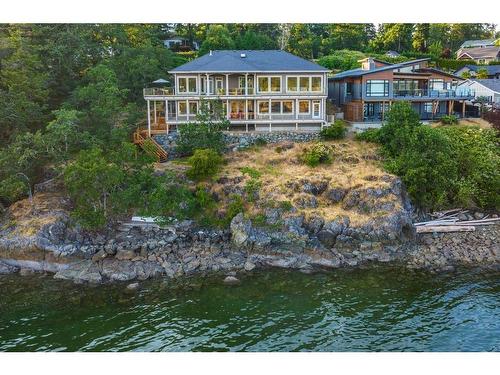 3340 Stephenson Point Rd, Nanaimo, BC - Outdoor With Body Of Water With Deck Patio Veranda