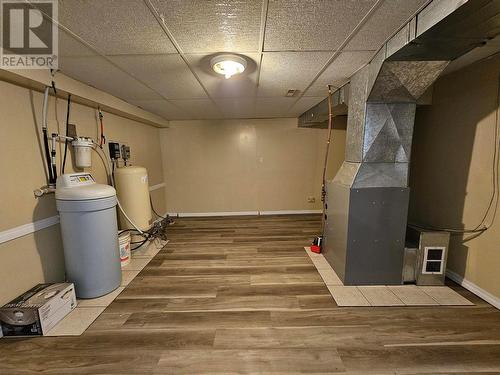 2201 Hillside Road, Chetwynd, BC - Indoor Photo Showing Basement