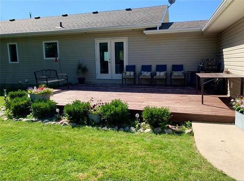 360 Ivens Street, Virden, MB - Outdoor With Deck Patio Veranda With Exterior