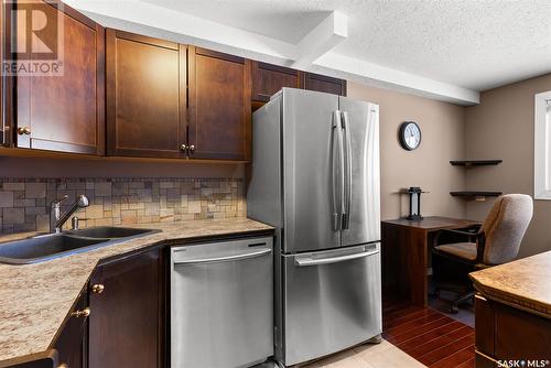 3 2157 Rae Street, Regina, SK - Indoor Photo Showing Kitchen With Double Sink