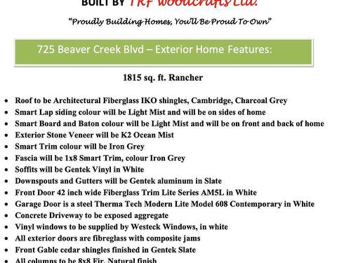 725 Beaver Creek Blvd, Campbell River, BC - Other