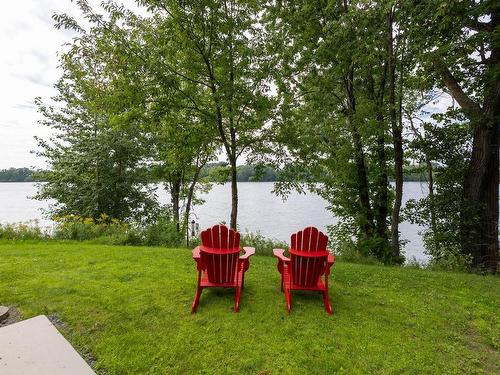 Backyard - 2727 Ch. Des Patriotes, Richelieu, QC - Outdoor With Body Of Water