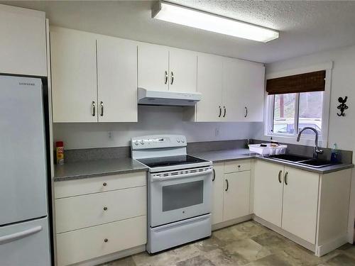 3275 Fiva Creek Road, Westbridge, BC - Indoor Photo Showing Kitchen With Double Sink