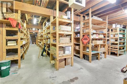 Basement has over 3400 sq. feet of storage space. - 150 Raglan Street S, Renfrew, ON 