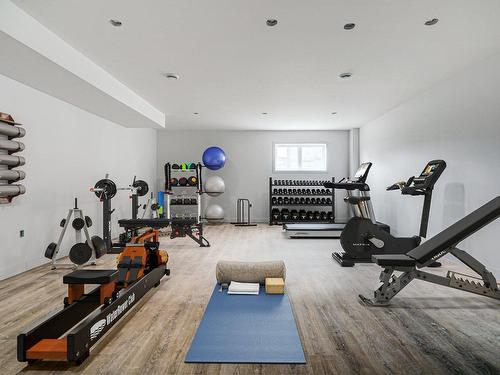 Exercise room - 102-80 Rue Janine-Sutto, Cowansville, QC - Indoor Photo Showing Gym Room