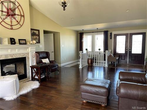 905 Fundy Drive, Campobello Island, NB - Indoor Photo Showing Living Room With Fireplace