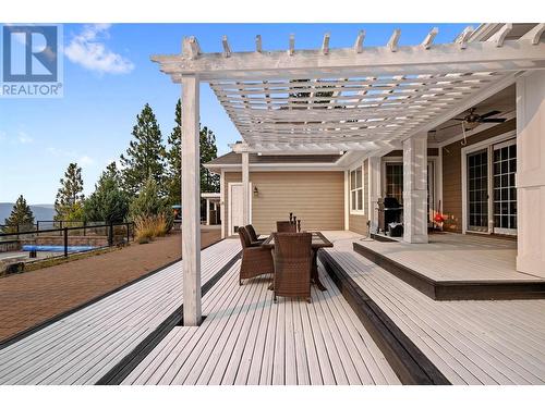 5610 Oyama Lake Road, Lake Country, BC - Outdoor With Deck Patio Veranda