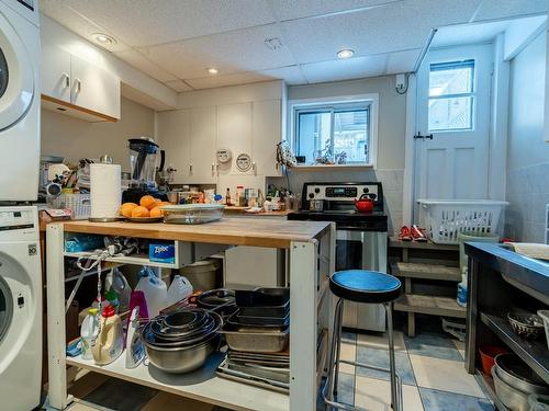 Kitchen - 8905  - 8907 2E Avenue, Montréal (Villeray/Saint-Michel/Parc-Extension), QC - Indoor Photo Showing Laundry Room