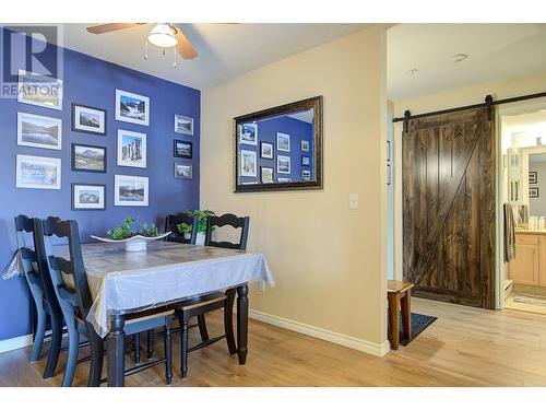 3301 Centennial Drive Unit# 303, Vernon, BC - Indoor Photo Showing Dining Room