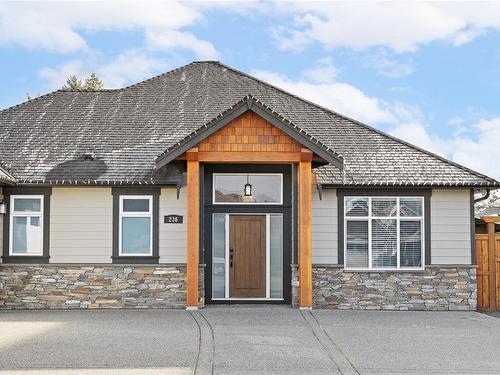 236 Amity Way, Parksville, BC - Outdoor With Facade