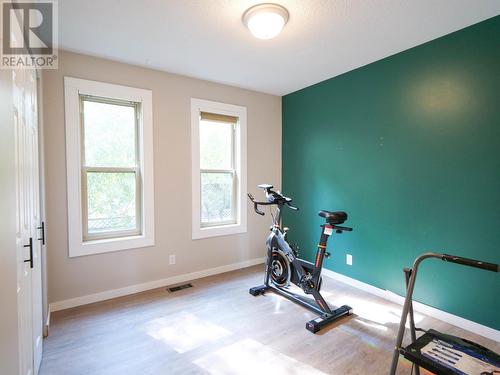 2673 Gavlin Road, Quesnel, BC - Indoor Photo Showing Gym Room