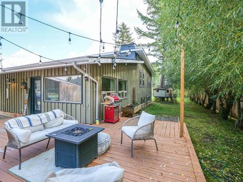 2673 Gavlin Road, Quesnel, BC - Outdoor With Deck Patio Veranda With Exterior
