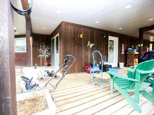 1612 Flume Road, Barriere, BC - Outdoor With Deck Patio Veranda With Exterior