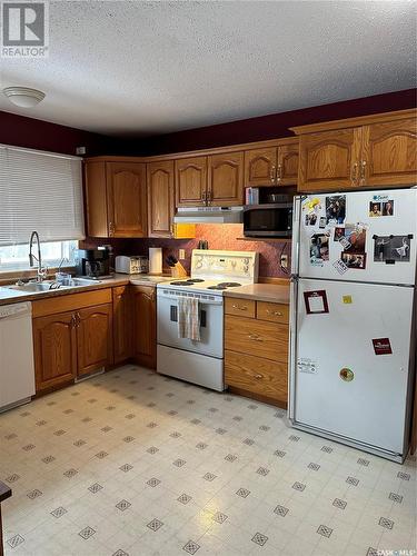 5172 Kings Avenue, Gull Lake, SK - Indoor Photo Showing Kitchen With Double Sink