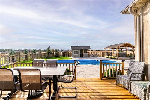 12 Wisteria Lane, York, ON - Outdoor With In Ground Pool With Deck Patio Veranda With Exterior