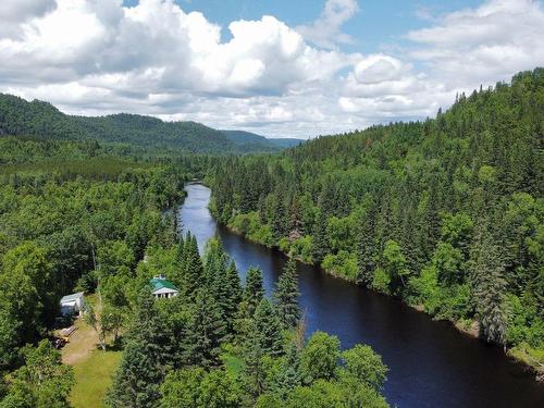 Aerial photo - 1020 Rang  O., La Tuque, QC - Outdoor With Body Of Water With View