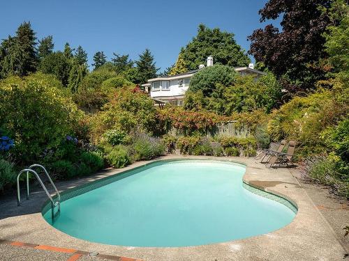 4291 Gordon Head Rd, Saanich, BC - Outdoor With In Ground Pool With Backyard