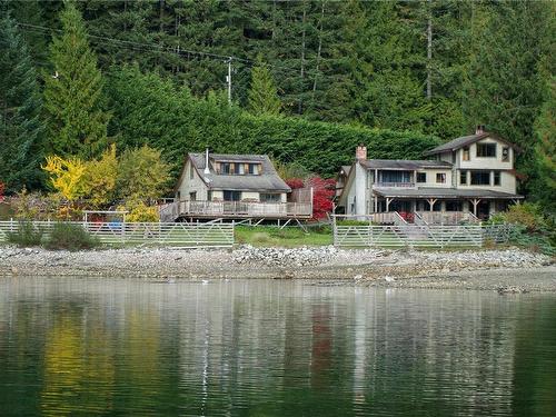 969 Whaletown Rd, Cortes Island, BC - Outdoor With Body Of Water