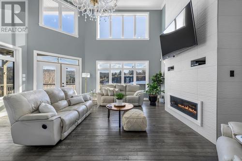 15 Oceans Edge, Portugal Cove-St Philips, NL - Indoor Photo Showing Living Room With Fireplace
