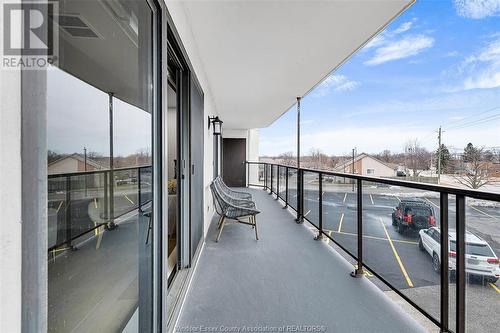 109 Robson Road Unit# 203, Leamington, ON - Outdoor With Balcony With Exterior