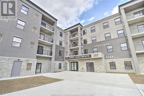 207 Brock Unit# 314, Amherstburg, ON - Outdoor With Balcony With Facade