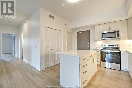 207 Brock Unit# 314, Amherstburg, ON - Indoor Photo Showing Kitchen With Stainless Steel Kitchen