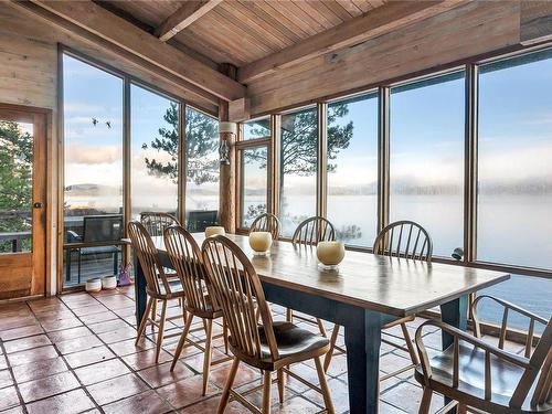 Site 52 Hernando Island, See Remarks, BC - Indoor Photo Showing Dining Room