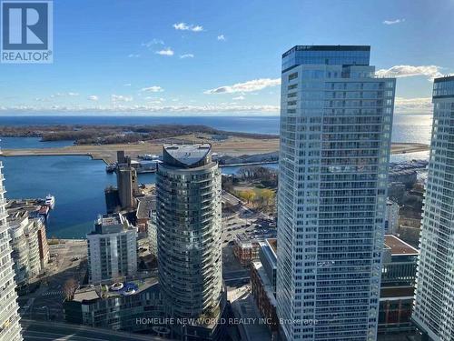 4205 - 85 Queens Wharf Road, Toronto, ON - Outdoor With Body Of Water With View