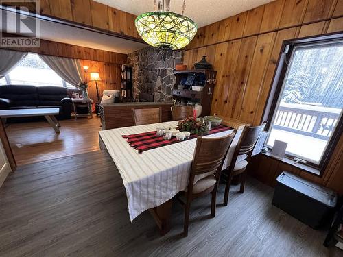 6809 Old Alaska Highway, Fort Nelson, BC - Indoor Photo Showing Dining Room