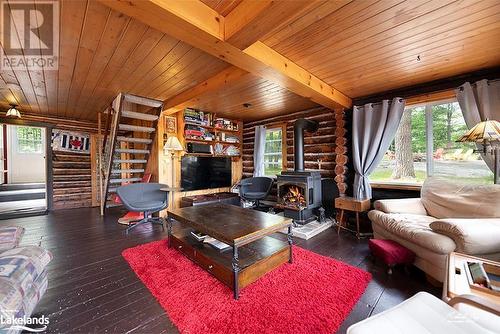 Family Room for The Cabin - 4406 Conners Bay Lane, Severn, ON - Indoor Photo Showing Other Room