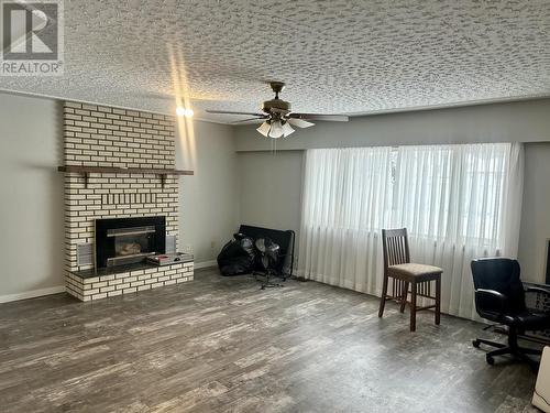 3865 Shane Place, Prince George, BC - Indoor Photo Showing Living Room With Fireplace