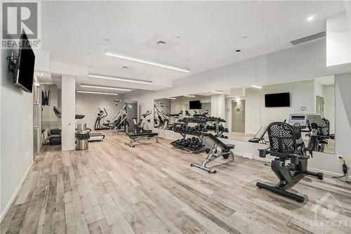 101 Queen Street Unit#803, Ottawa, ON - Indoor Photo Showing Gym Room