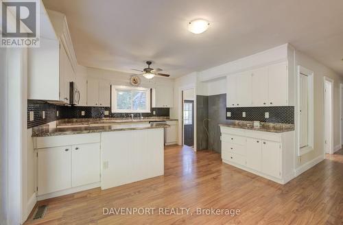 550 Silver St, Wellington North, ON - Indoor Photo Showing Kitchen With Double Sink