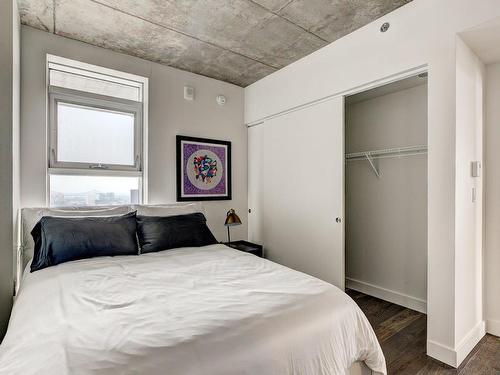 Chambre Ã  coucher principale - 2801-1030 Rue De Bleury, Montréal (Ville-Marie), QC - Indoor Photo Showing Bedroom