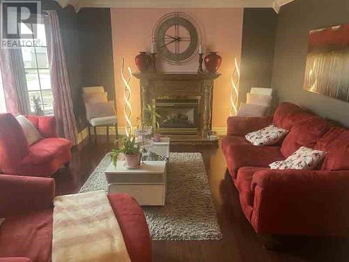 21 Juniper Street, Lewisporte, NL - Indoor Photo Showing Living Room With Fireplace