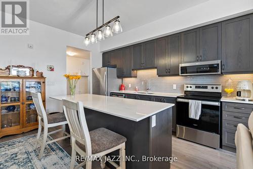 #605 -109 King Ave E, Clarington, ON - Indoor Photo Showing Kitchen With Upgraded Kitchen