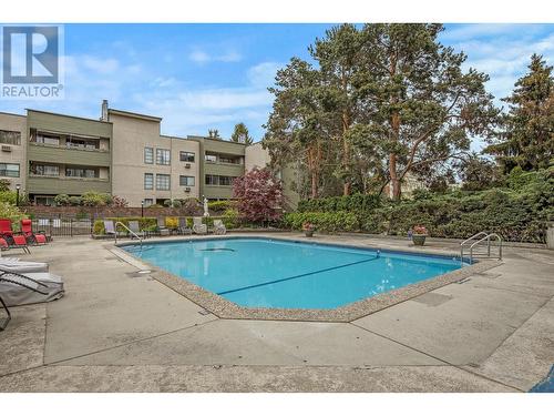1056 Bernard Avenue Unit# 310, Kelowna, BC - Outdoor With In Ground Pool