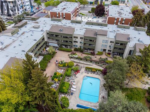 1056 Bernard Avenue Unit# 310, Kelowna, BC - Outdoor With In Ground Pool With View
