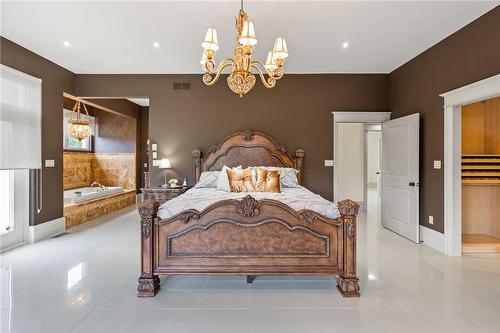 Master Suite - 6771 Calaguiro Drive, Niagara Falls, ON - Indoor Photo Showing Bedroom