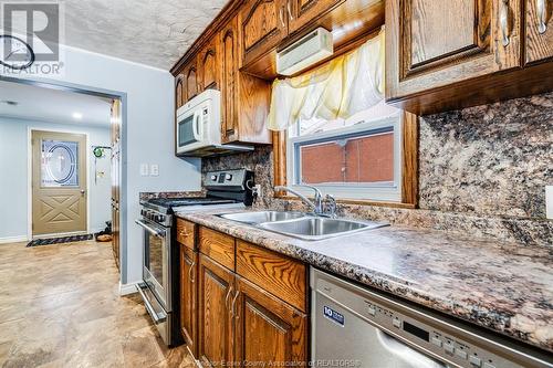 513 Highway 77, Leamington, ON - Indoor Photo Showing Kitchen With Double Sink