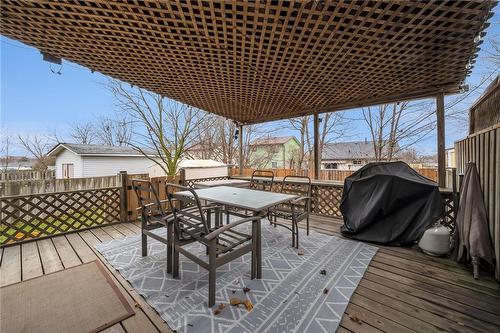 17 Joncaire Place, Stoney Creek, ON - Outdoor With Deck Patio Veranda With Exterior