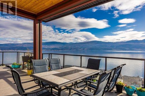 3121 Thacker Drive Unit# 5, West Kelowna, BC - Outdoor With Body Of Water With Deck Patio Veranda With View
