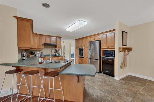 270 Mcgill Road, Brantford, ON - Indoor Photo Showing Kitchen With Double Sink