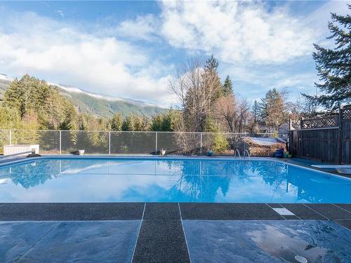 83 Johel Rd, Lake Cowichan, BC - Outdoor With In Ground Pool With Backyard