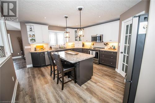 520 Wellington Street E, Mount Forest, ON - Indoor Photo Showing Kitchen With Upgraded Kitchen