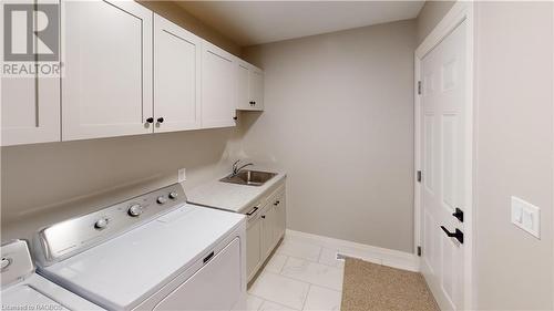 Finished Brooke Model in Phase 2 - 90 Eagle Court Unit# 19, Saugeen Shores, ON - Indoor Photo Showing Laundry Room